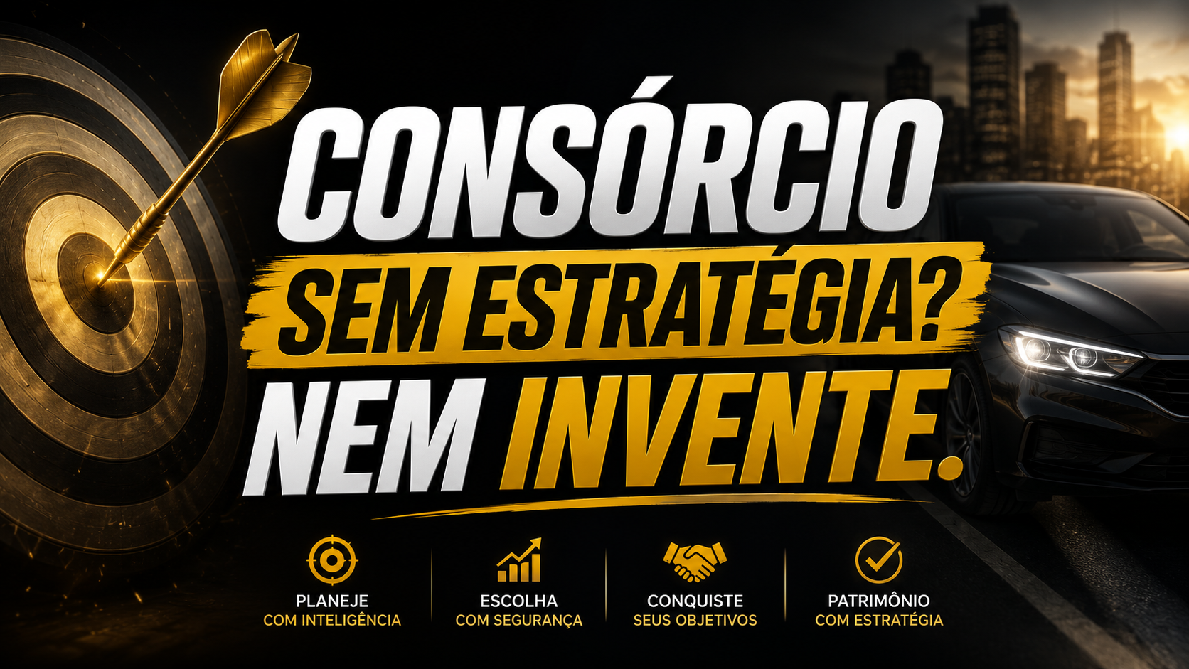 Consórcio sem estratégia? Nem invente