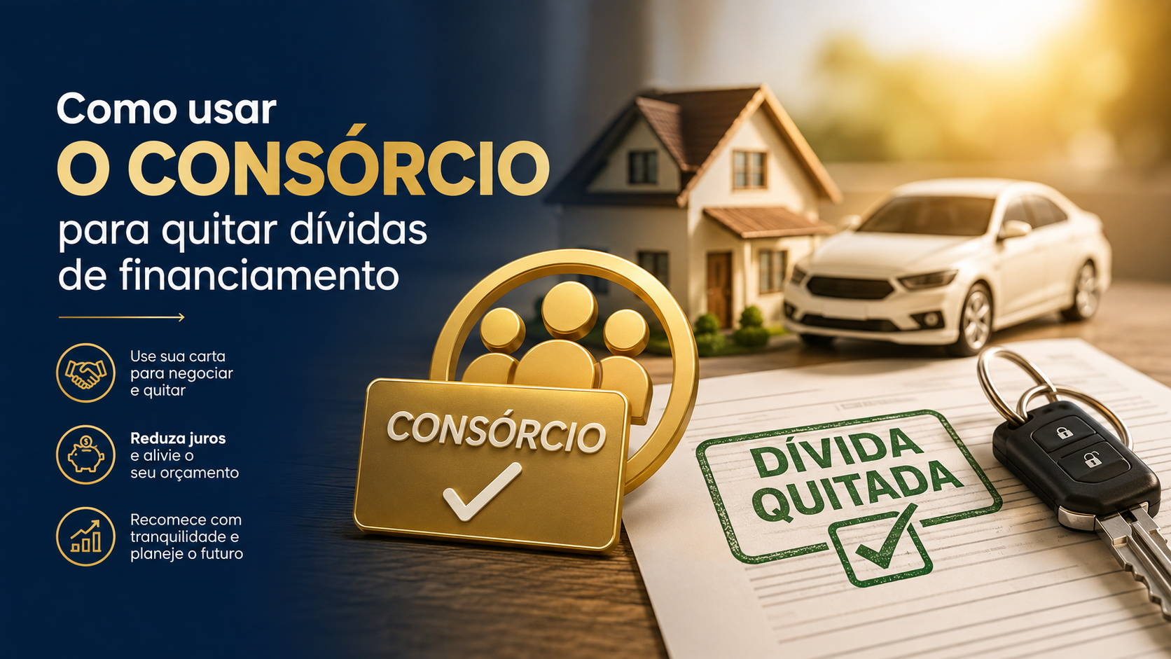 Como usar o consórcio para quitar financiamento em Águas Claras
