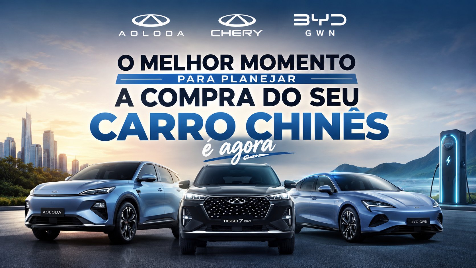 O melhor momento para planejar a compra do seu carro chinês é agora