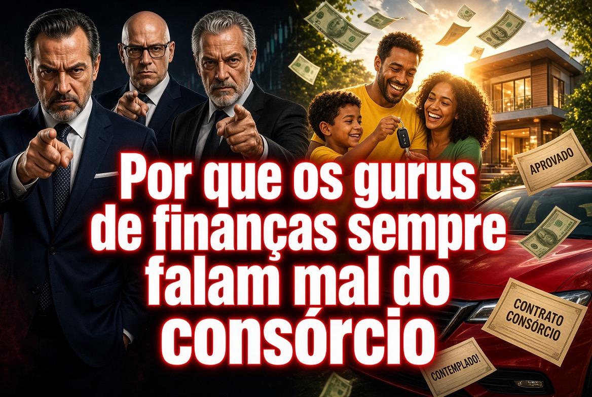 Por que os gurus de finanças sempre falam mal do consórcio
